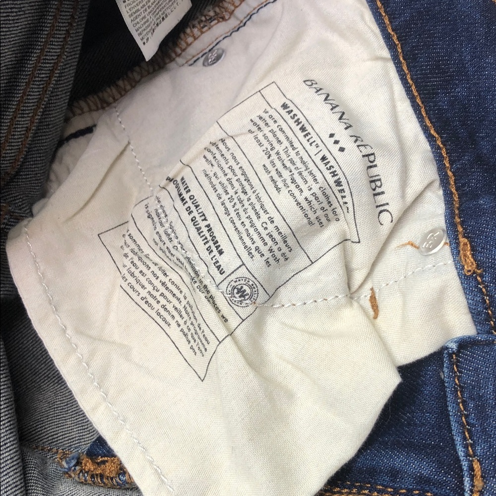 LIKE NEW BANANA REPUBLIC SKINNY FIT JEANS 2/26x28 ⭐️ - Picture 8 of 13